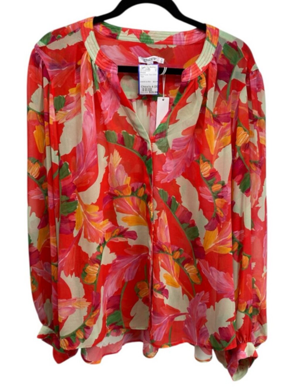Chico's Georgette Blouse Sz. 20 (Chico's 4) NWT